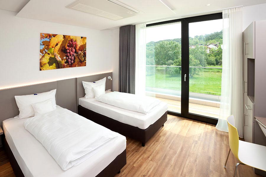 Die Zimmer im Rebgut
